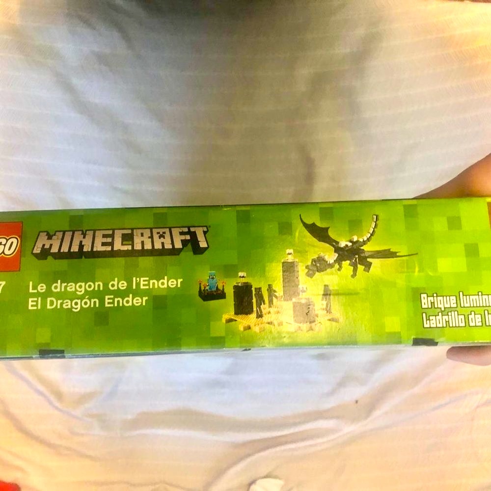 BRAND NEW: LEGO Minecraft 21117 SEALED * read description- somewhat damaged box* - Picture 2 of 6